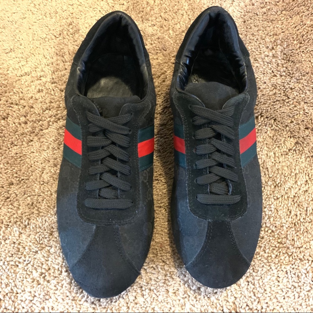 Gucci black shoes women size 10